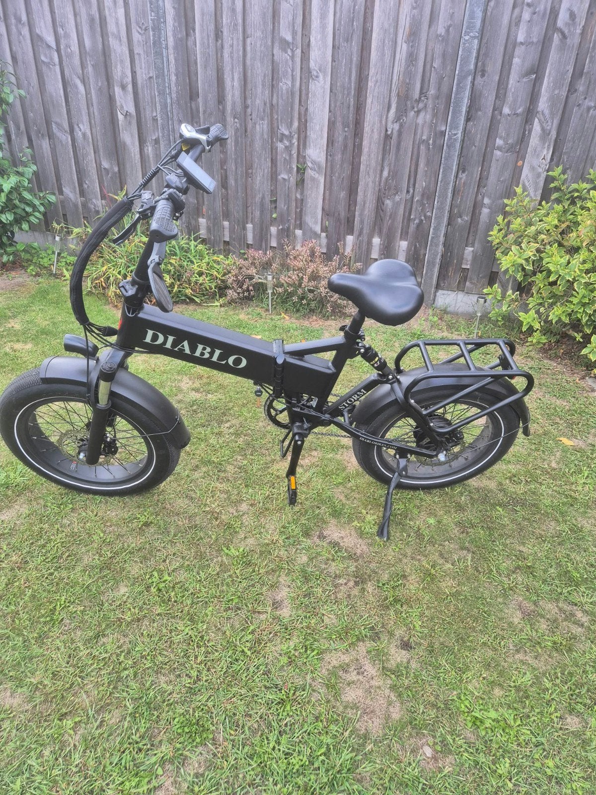 Diablo Storm  opvouwbare E-bike - weinig km's, Fietsen en Brommers, Ophalen, Zo goed als nieuw, Overige merken