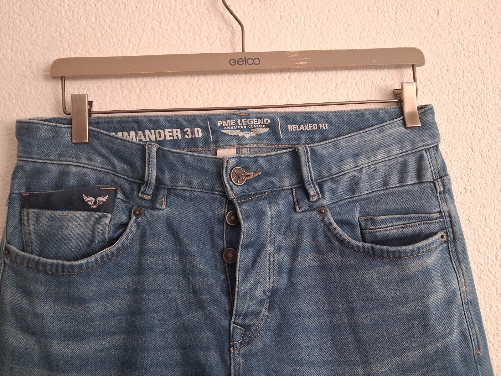 PME Legend Commander 3.0 Relaxed Fit Jeans Maat W32 L32, Blauw, W32 (confectie 46) of kleiner, Ophalen of Verzenden, PME Legend