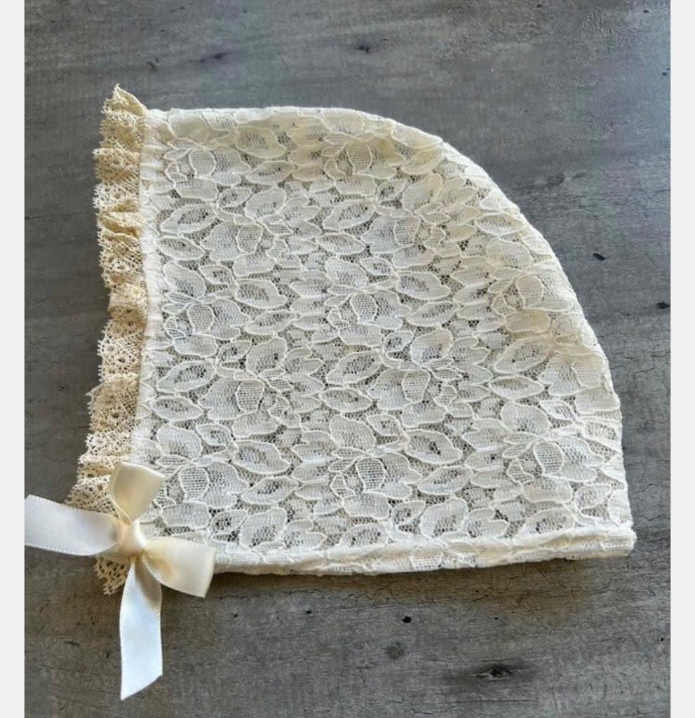 Antiek Vintage kanten mutsje, Ophalen of Verzenden