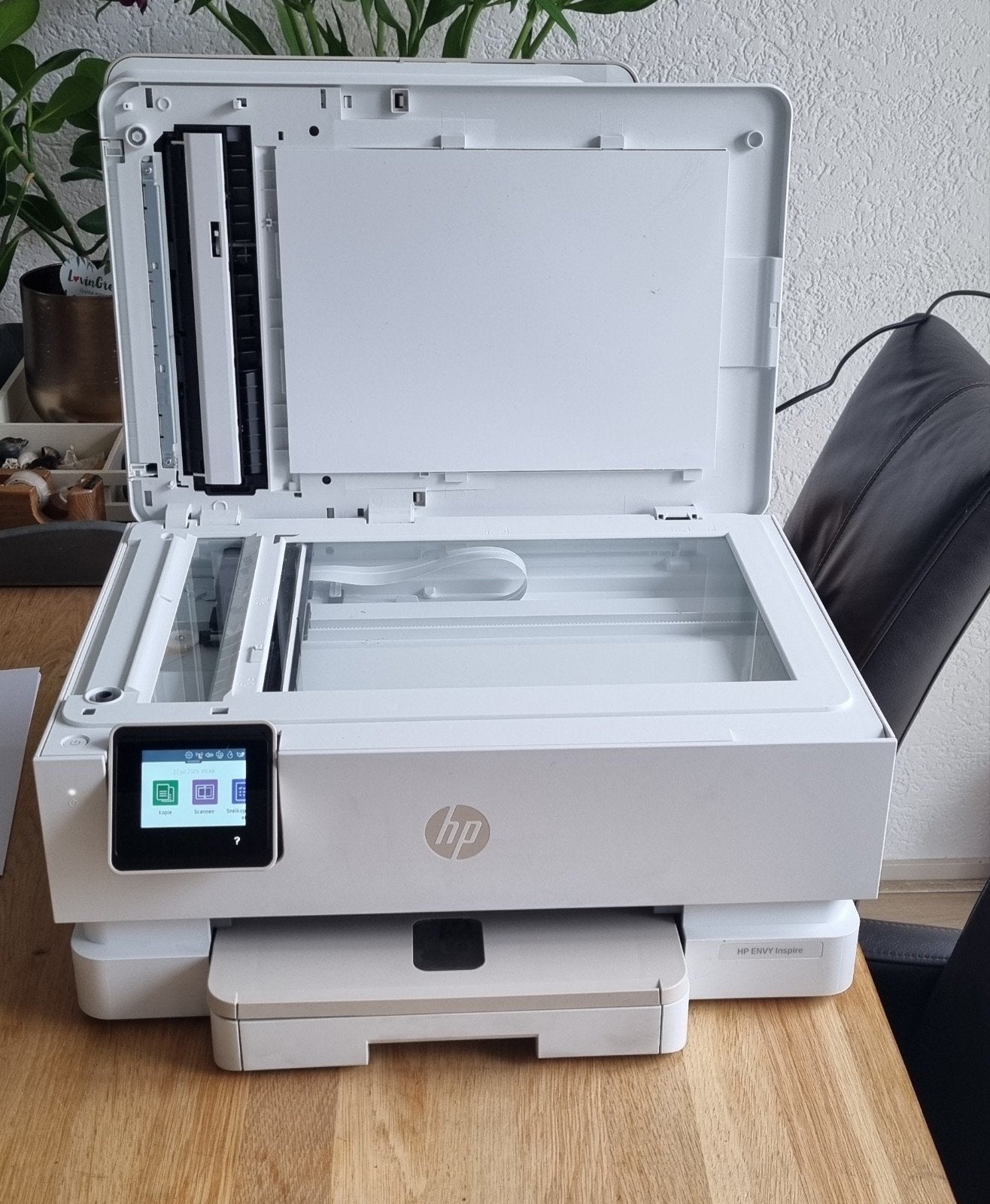 printer All-in-one hp, Ophalen