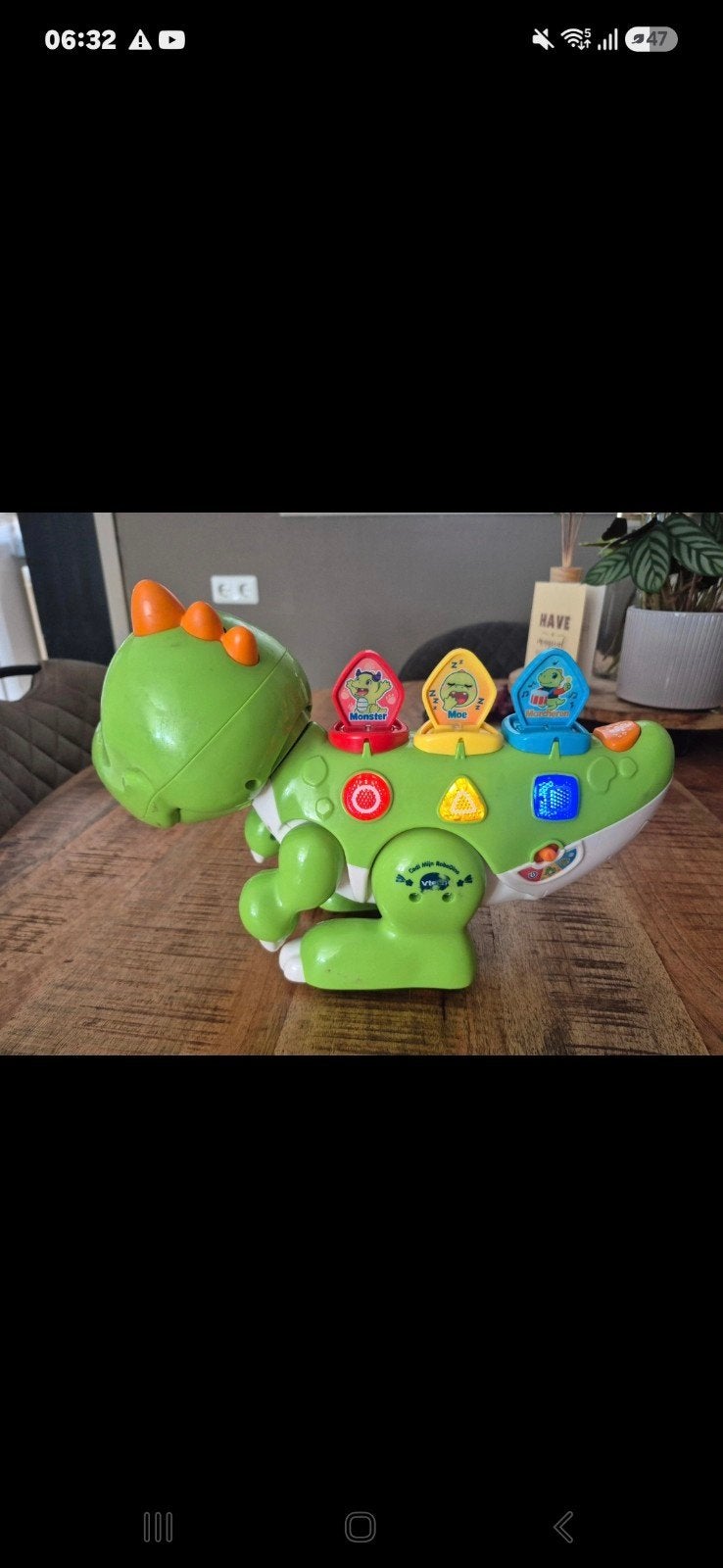 Robodino Codi, Kinderen en Baby's, Speelgoed | Vtech, Ophalen of Verzenden, Zo goed als nieuw