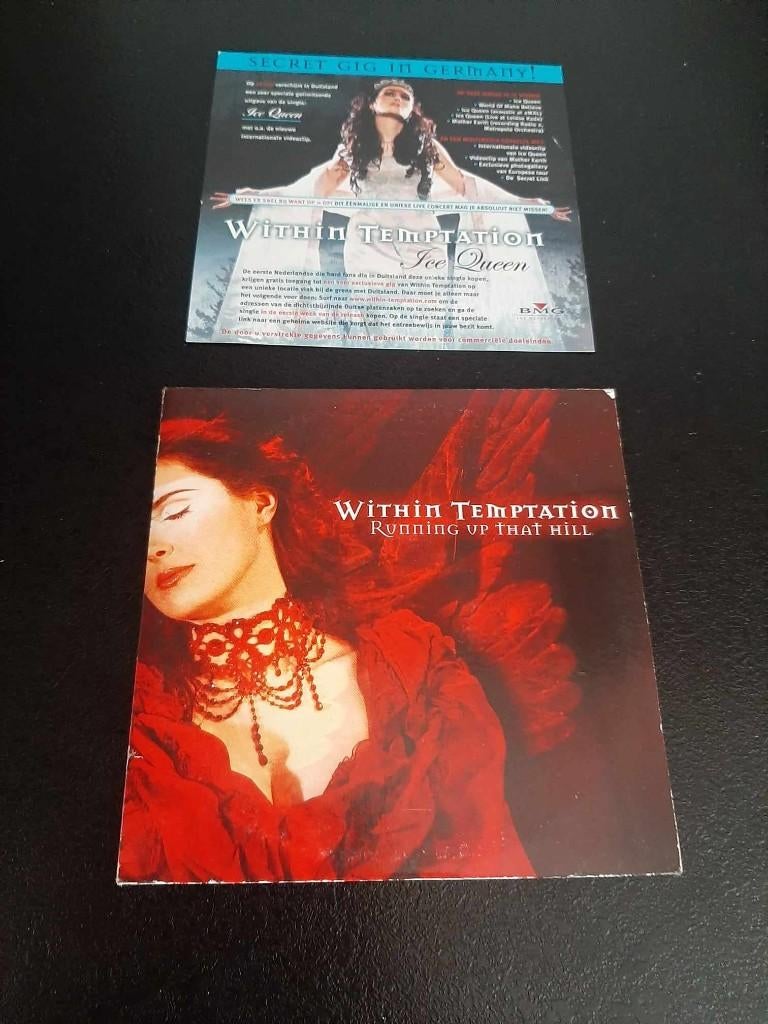 Within Temptation: Running up that hill (Cardsleeve)!, Ophalen of Verzenden, Gebruikt, Rock en Metal