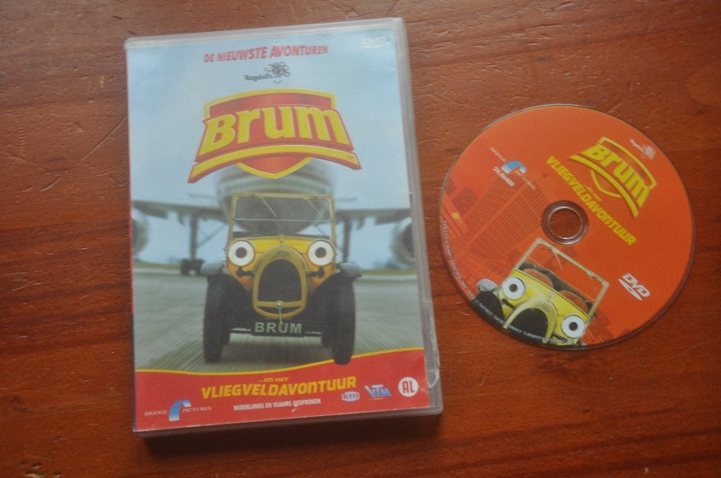 dvd van brum het vliegveld avontuur en 4 andere verhalen, Gebruikt, Alle leeftijden, Overige genres, Overige typen