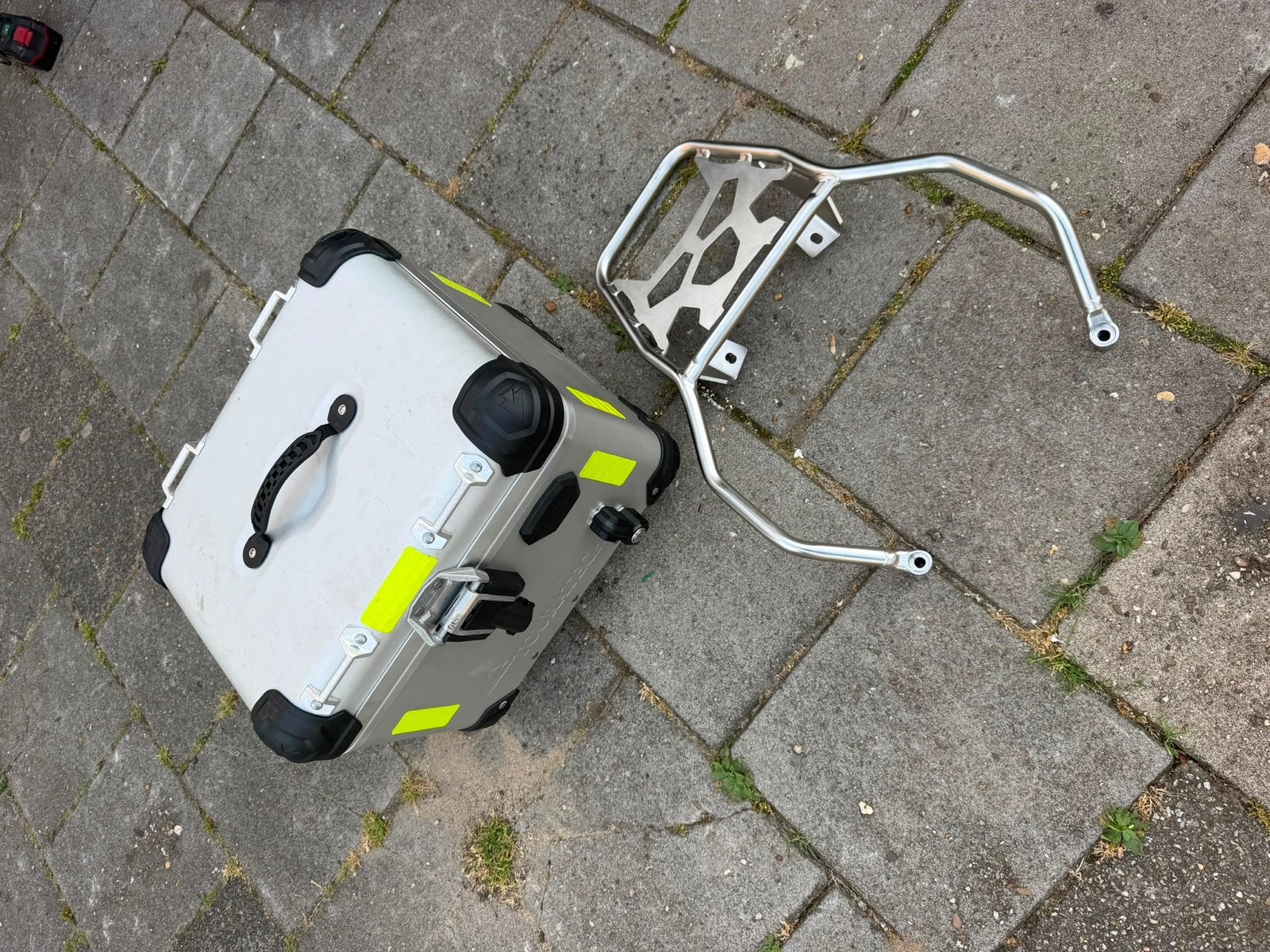 Touratech Zega Pro Topkoffer met bagagerek bmw 1200/1250 gs, Ophalen of Verzenden, Gebruikt