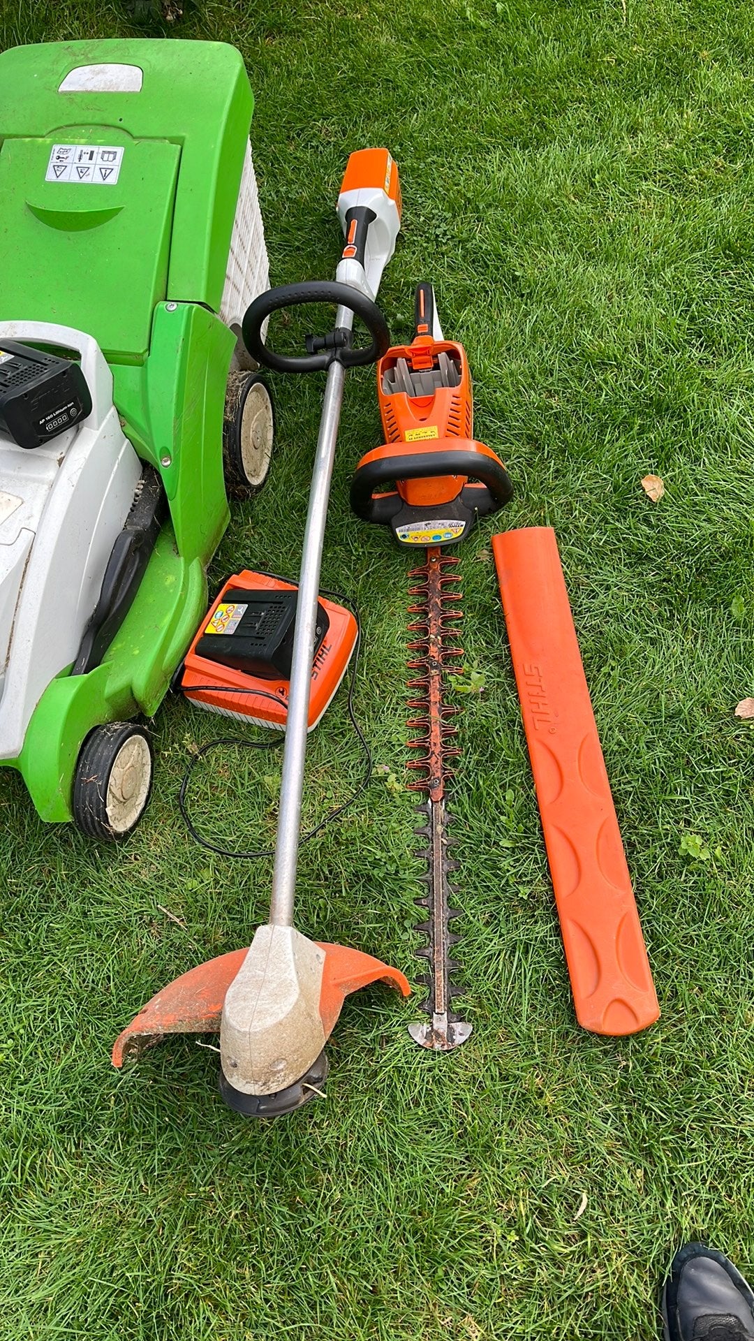 Stihl graamaaier en bosmaaier, Ophalen, Gebruikt, 50 cm of meer