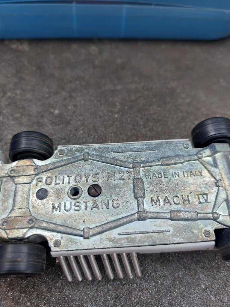 Vintage Politoys M.27 Mustang Mach IV Diecast Model, Overige merken, Gebruikt, 1:50 of kleiner, Auto