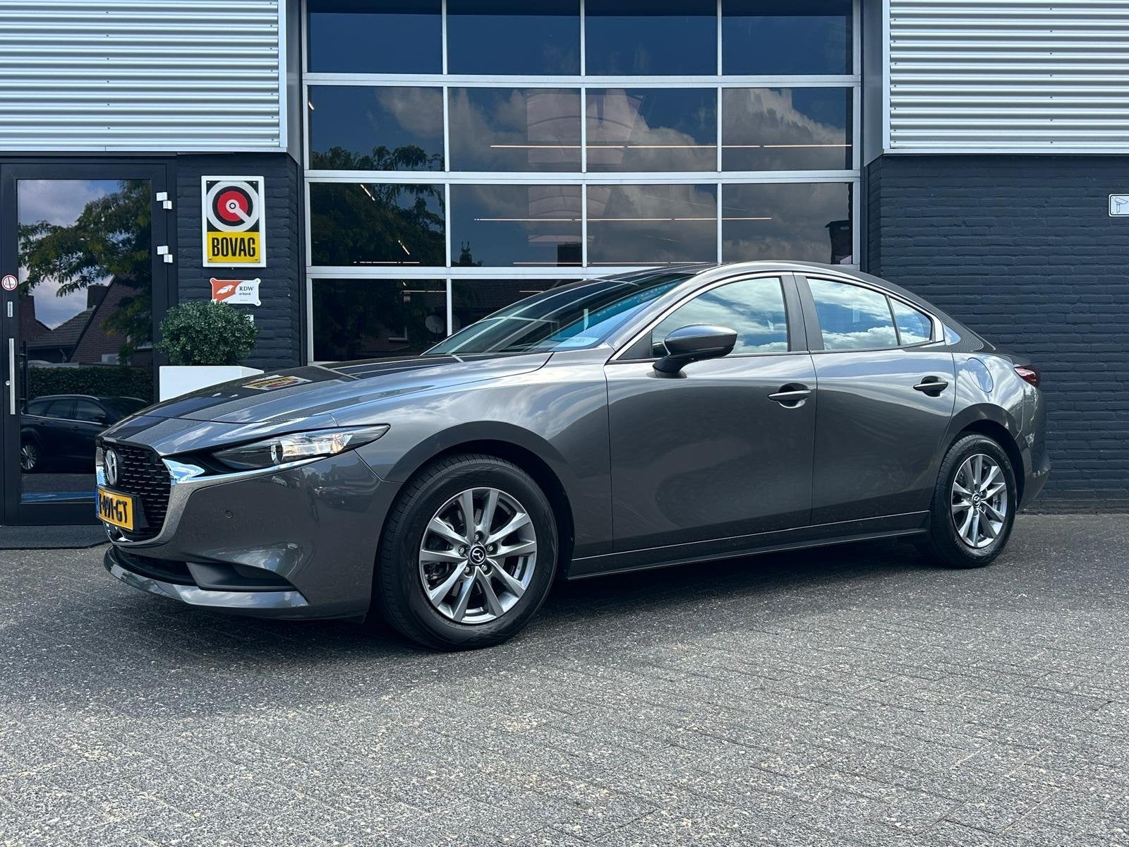 Mazda 3 2.0 e-SkyActiv-G M Hybrid Automaat, Head-Up, Keyless, Auto's, 1998 cc, Stof, Gebruikt, 4 cilinders