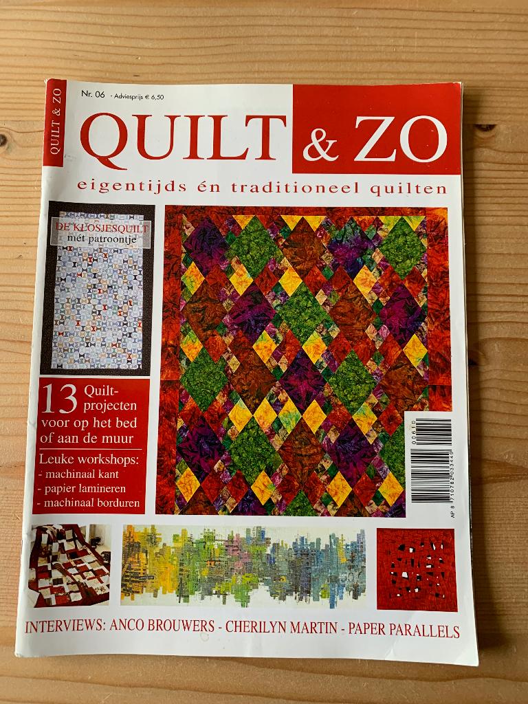 Quilt en Zo, Boeken, Hobby en Vrije tijd, Ophalen of Verzenden, Zo goed als nieuw, Overige onderwerpen