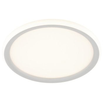 2x Brilliant Carloz Plafondlamp (LED) voor badkamer, Dimbaar, Kunststof, Modern, Overige fittingen