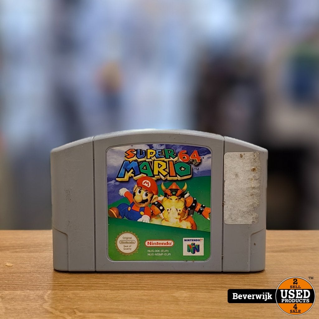 Super 64 Mario - Super Nintendo Game, Nintendo, Gebruikt, Support@nintendo.com, 11-1 Hokotate-cho, Kamitoba, Minami-ku
Kyoto 601-8501
Japan