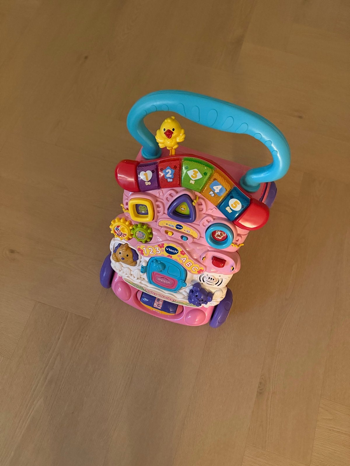 VTech Baby Walker Roze - Leerwagen met geluid en licht, Ophalen, Gebruikt, Overige typen, Met licht