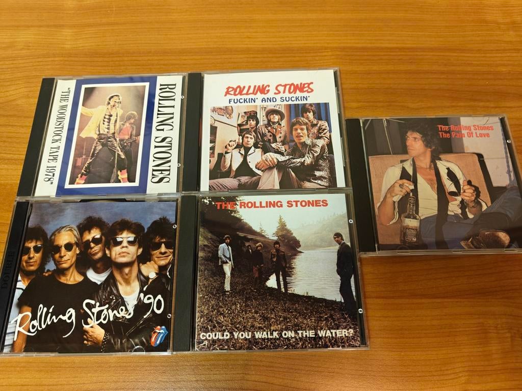 Rolling stones zeldzame bootleg CDs TMOQ en Japan releases, Ophalen, Poprock