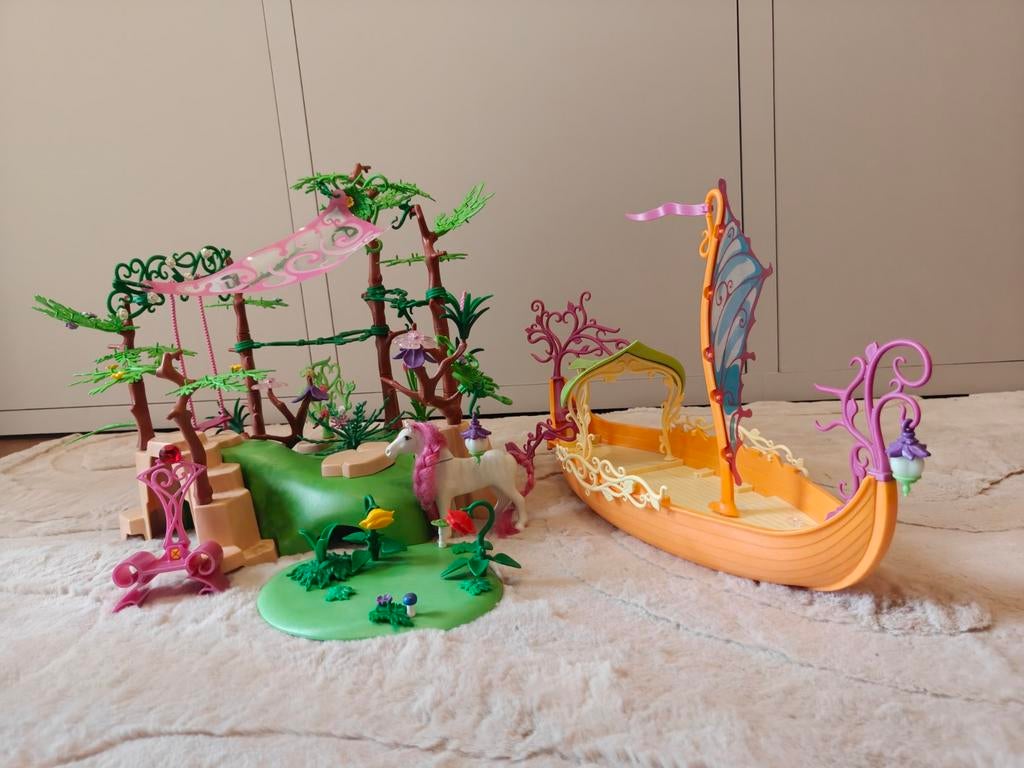 Playmobil Fairies 9132 & 9133 boot, Kinderen en Baby's, Speelgoed | Playmobil, Gebruikt, Los playmobil, Brandstätterstr. 2-10, 90513 Zirndorf, Duitsland