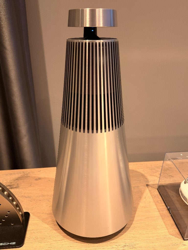 Bang & Olufsen Beosound-2 in zilver alu (optioneel met voet), Overige typen, Zo goed als nieuw, Minder dan 60 watt, Ophalen