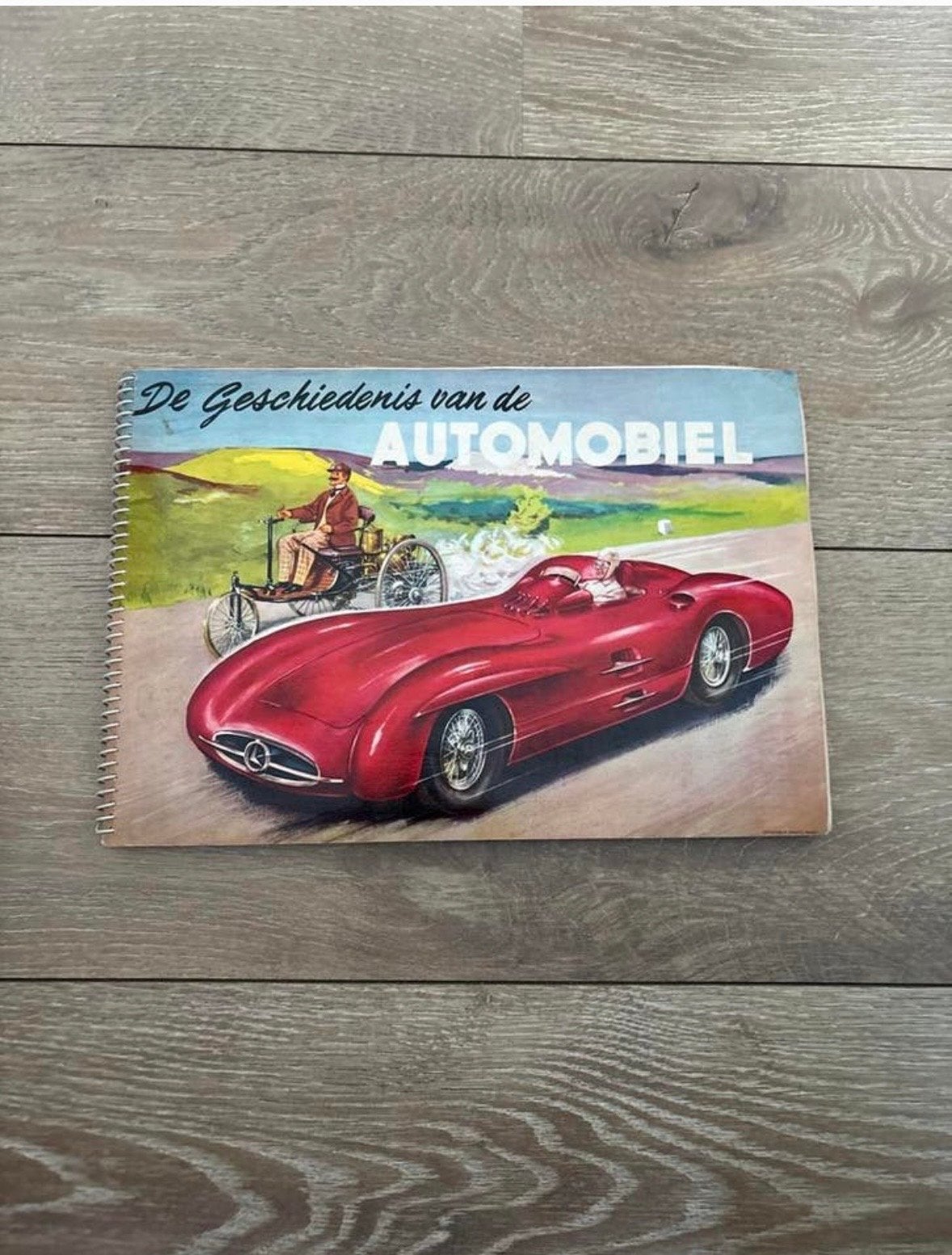 De Geschiedenis van de Automobiel - Vintage Boek, Ophalen of Verzenden, Gelezen, Algemeen