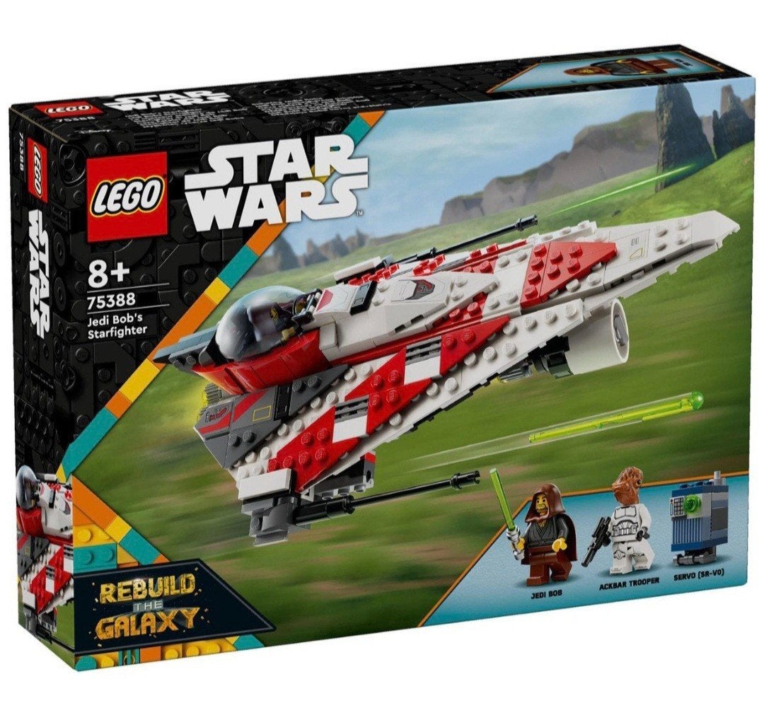LEGO Star Wars 75388 Jedi Bob's Starfighter, Compleet, Star Wars, Lego, Nieuw