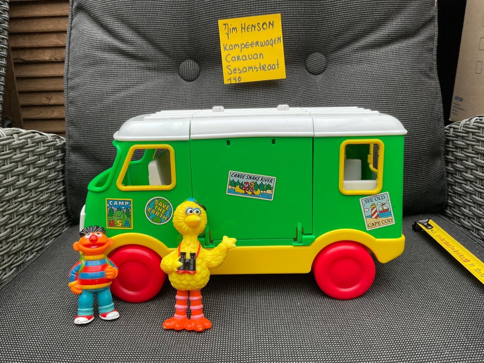 Gebruikte, niet kapot, Sesamstraat Jim Henson kampeerwagen, Ophalen, Gebruikt, Beeldje of Figuurtje