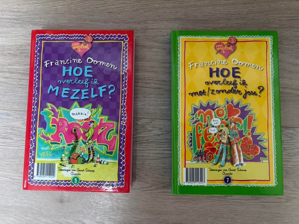 Hoe overleef ik mezelf / met/zonder jou – Francine Oomen, Boeken, Ophalen of Verzenden, Zo goed als nieuw