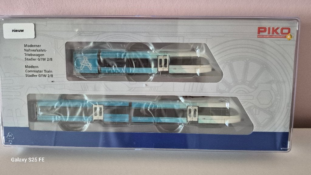 PIKO  GTW2/8 Arriva  40236, Treinset, Gelijkstroom, Verzenden, Nieuw