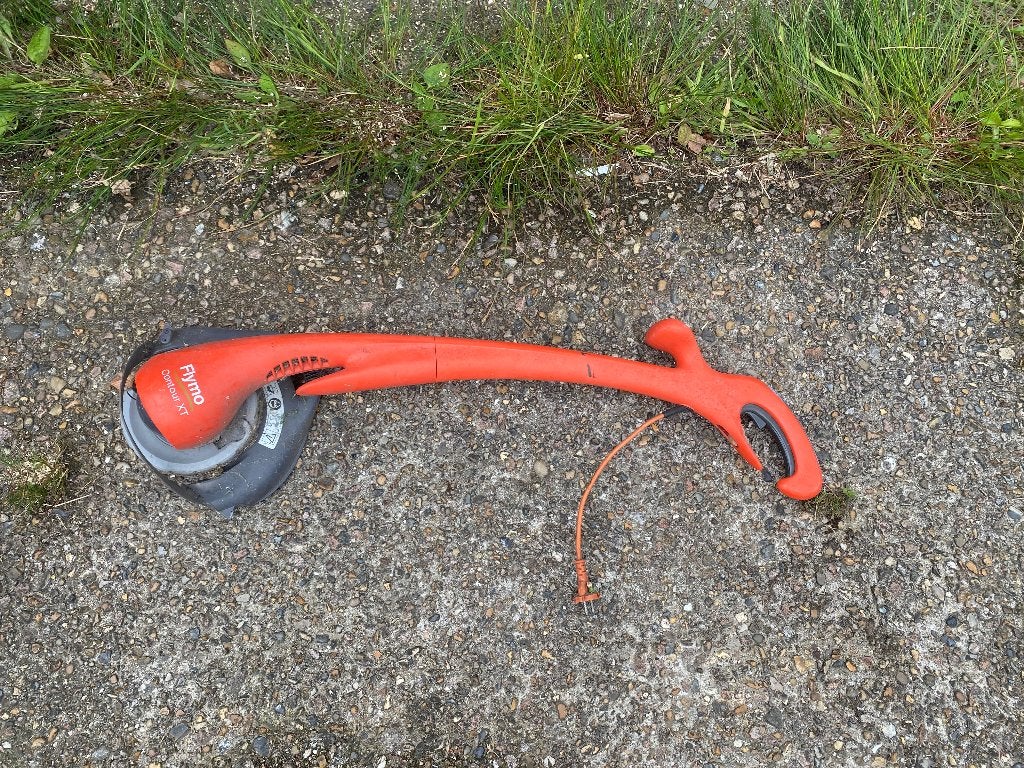 Graskanten trimmer Flymo, Tuin en Terras, Grastrimmers, Ophalen, Gebruikt, Elektrisch