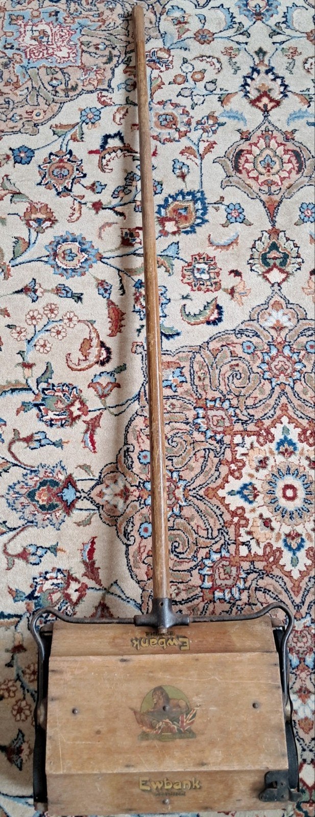 Vintage Ebwank tapijtveger, Antiek en Kunst, Ophalen of Verzenden