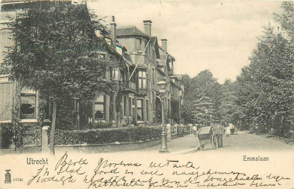 701-355-037 Utrecht Emmalaan, Verzenden, Voor 1920, Utrecht