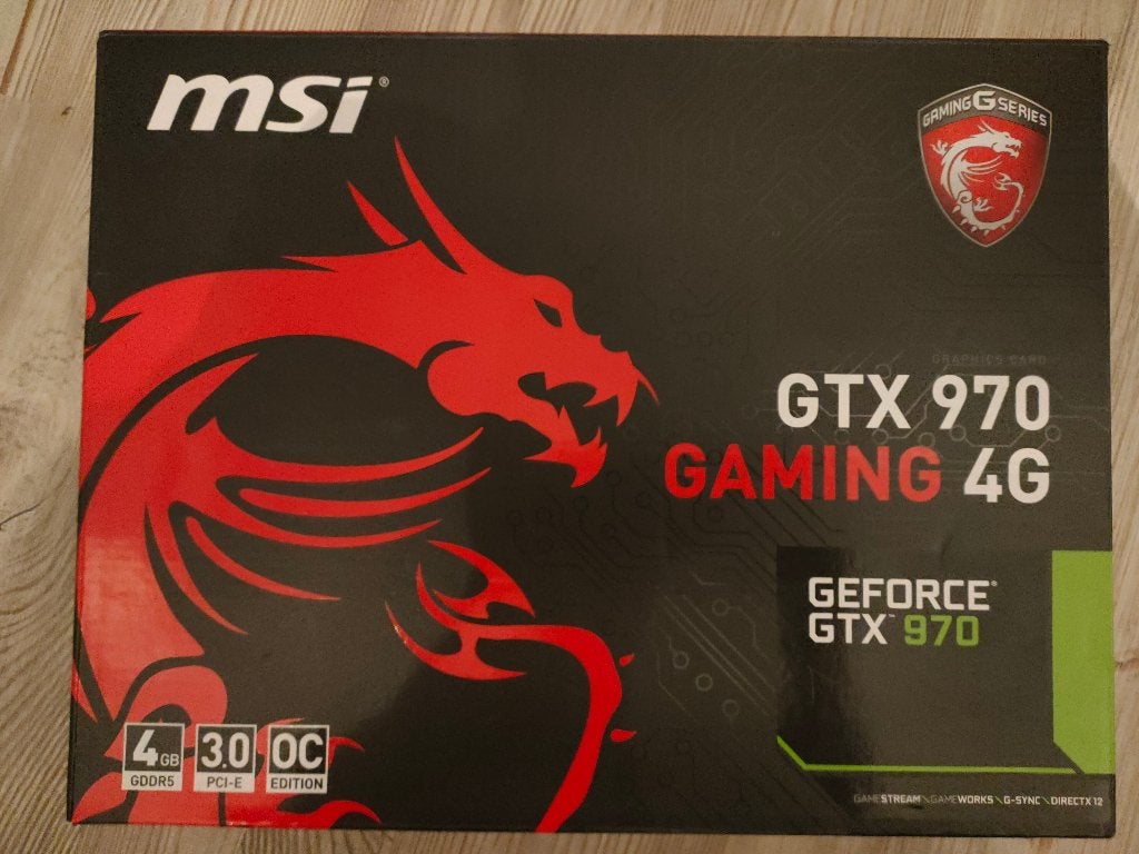 MSI GeForce GTX 970 Gaming 4G Videokaart –  Originele Doos!, Computers en Software, Videokaarten, Ophalen, PCI-Express 3, HDMI