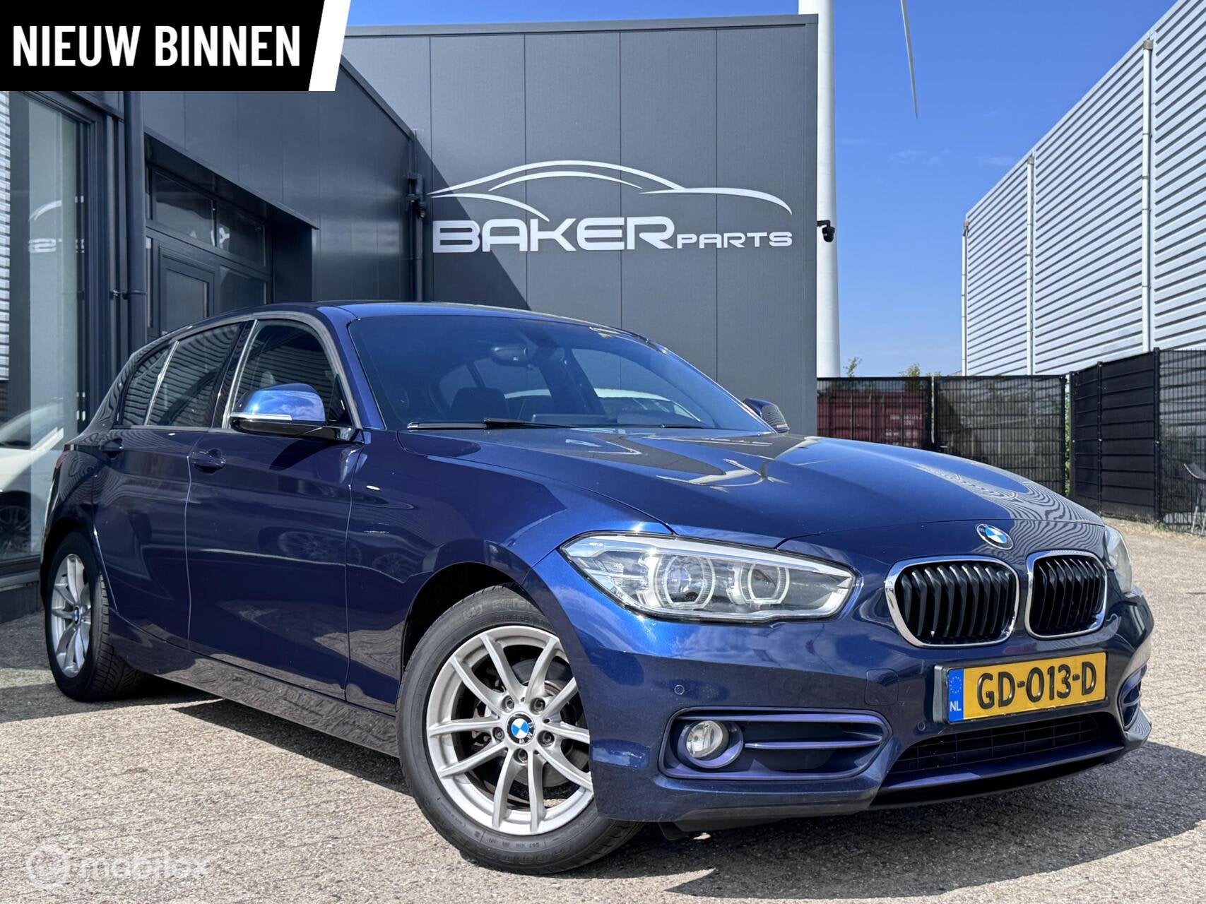 BMW 1-serie 116d EDE Urban ~ Xenon ~ Leder ~ Sportline ~, 1-Serie, Achterwielaandrijving, Blauw, 116 pk