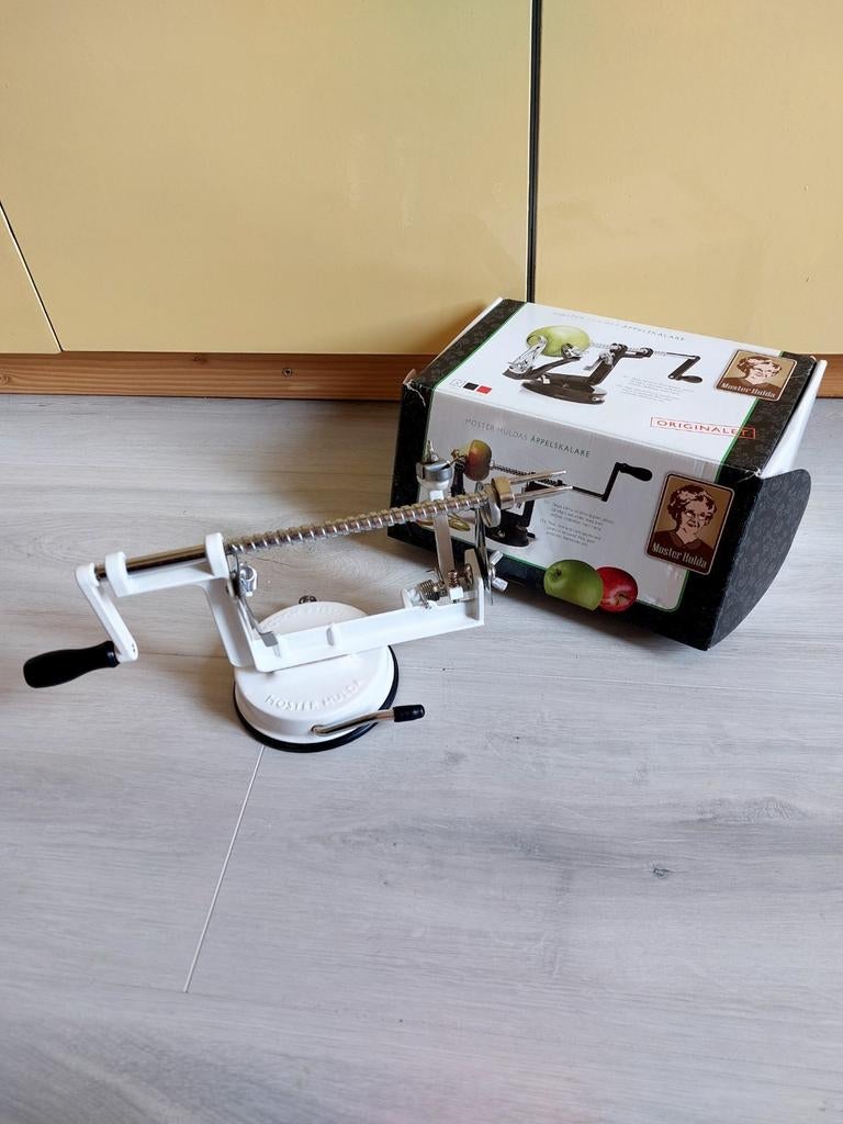 Handige appelschilmachine - snel en efficiënt, Huis en Inrichting, Keuken | Keukenbenodigdheden, Ophalen, Zo goed als nieuw