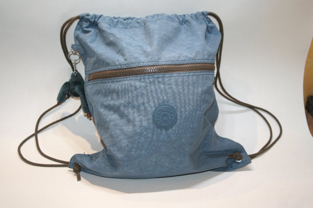 Kipling Sport/gym/zwemtas, waterdicht + aapje Top staat, Verzenden, Zo goed als nieuw