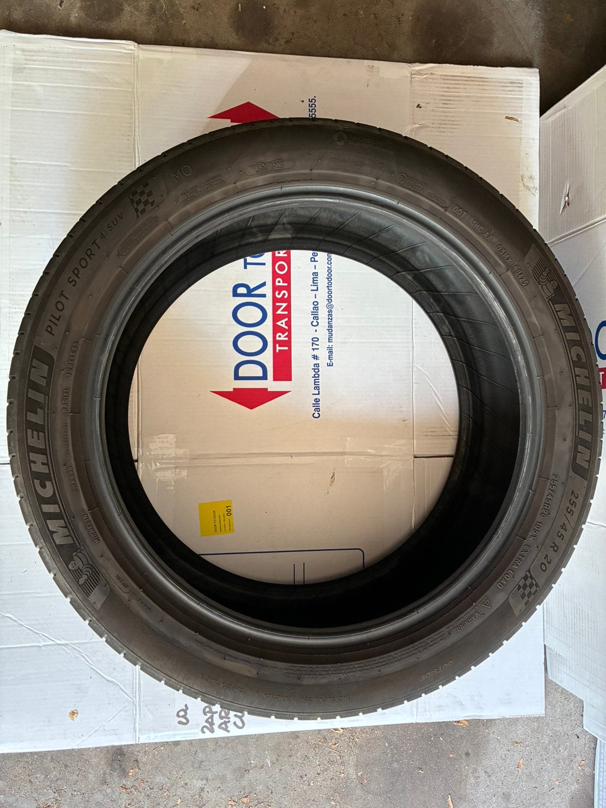 Michelin Pilot sport 4 SUV MO 255/45/20, Ophalen, 255 mm, Band(en), 20 inch