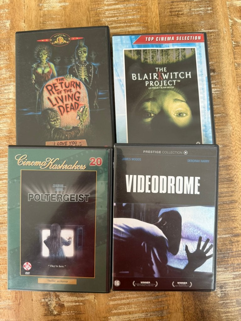 DVD pakket Horror, Vanaf 12 jaar, Ophalen of Verzenden, Zo goed als nieuw, Horror-komedie