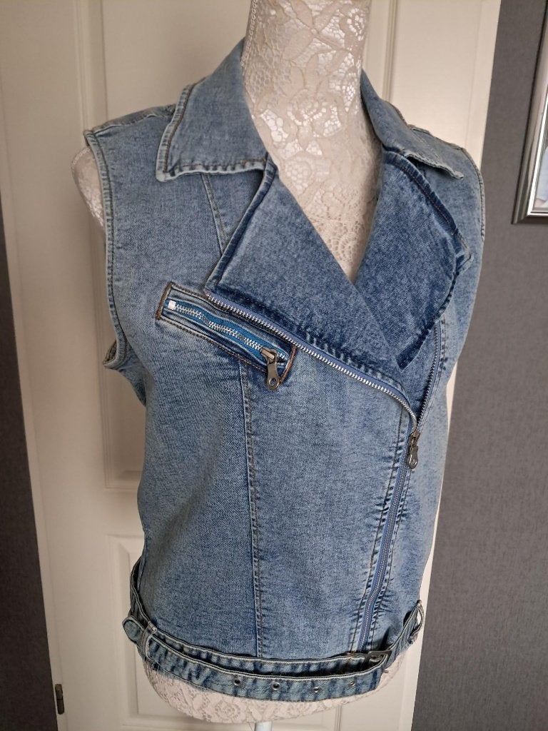 bodywarmer Sisters Point Kleur : Blauw Maat : XL 42 NIEUW, Kleding | Dames, Blauw, Maat 42/44 (L), Sisters Point, Nieuw