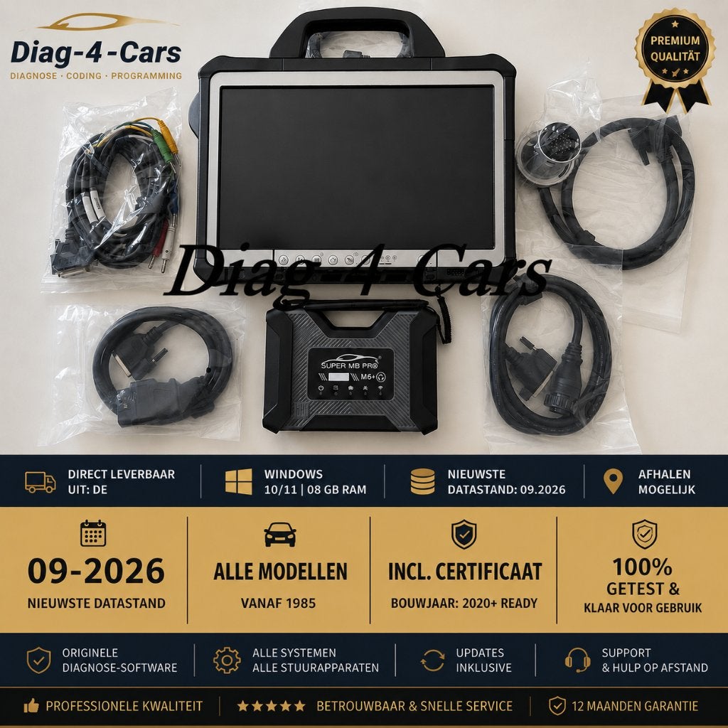 Mercedes Star Xentry C6 Pro Doip & wifi 10.2026 Panasonic, Ophalen of Verzenden, Nieuw