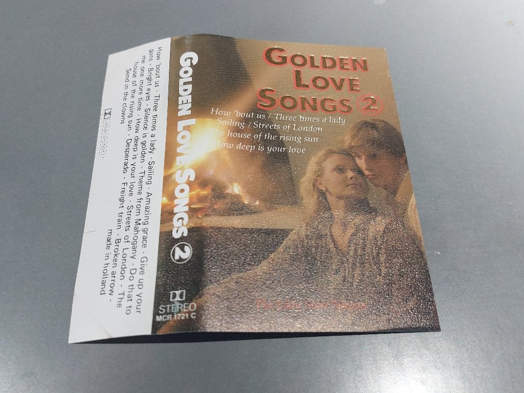 THE EDDY STARR SINGERS - GOLDEN LOVE SONGS 2 (MC), 1 bandje, Ophalen of Verzenden, Zo goed als nieuw, Origineel