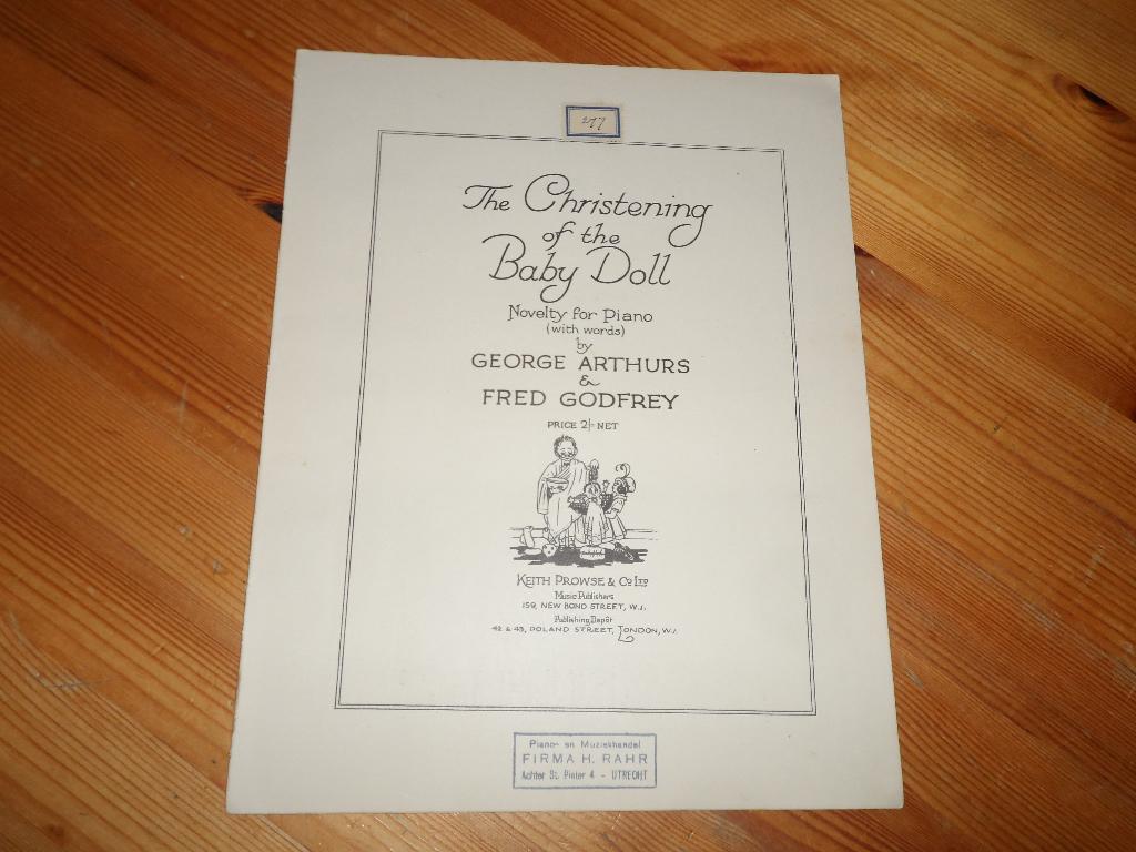 The christening of the baby doll - arthurs / godfrey, Muziek en Instrumenten, Gebruikt, Gitaar, Ophalen of Verzenden, Religie en Gospel