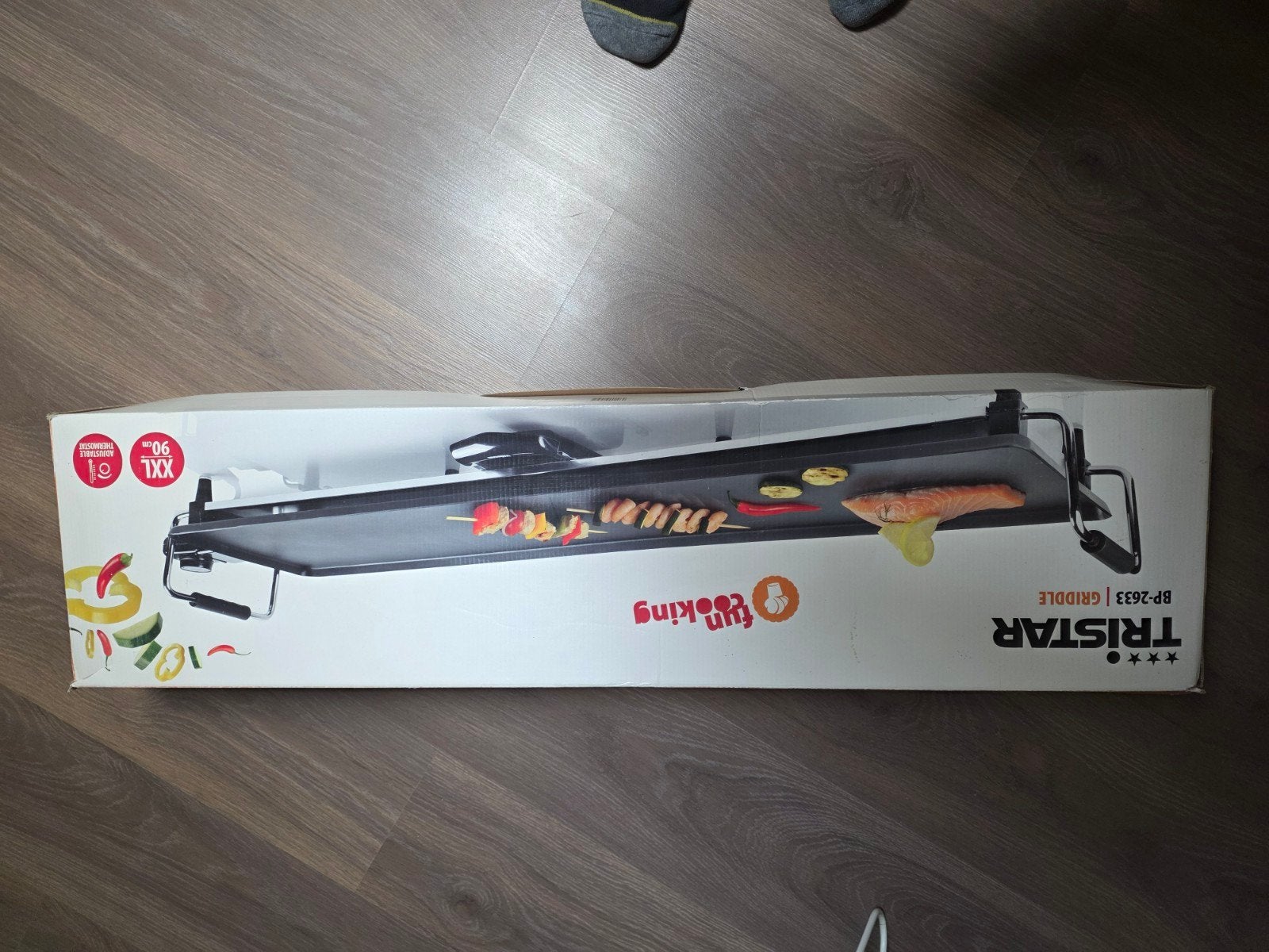 Gourmetstel 90cm XXL (nieuw) - Tristar BP-2633 Griddle, Ophalen