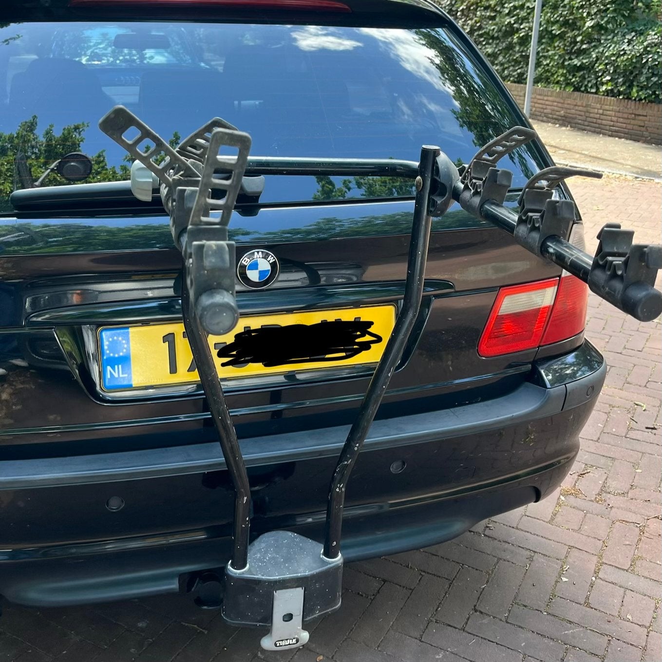 Thule Xpress 3 fietsendrager - Gebruikt, goede staat, Auto diversen, Fietsendragers, Ophalen, 3 fietsen of meer, Gebruikt, Trekhaakdrager