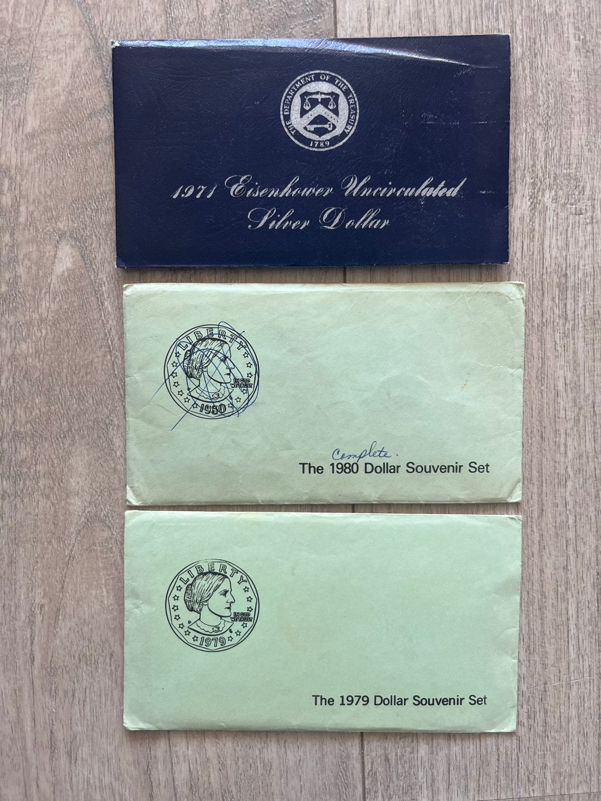US Dollar munten setjes - 1971, 1979, 1980 - Sealed, Ophalen of Verzenden, Overige typen