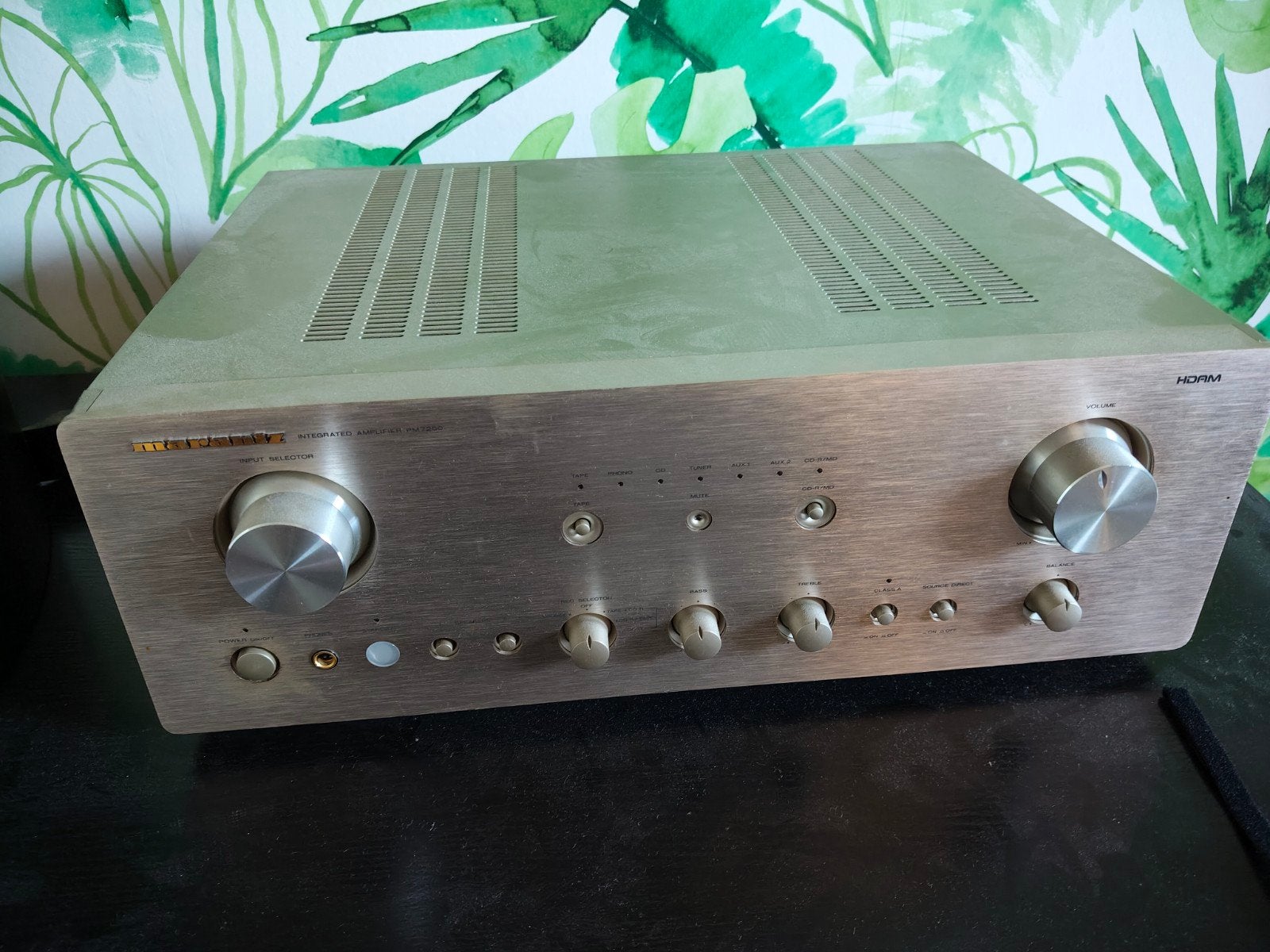 Marantz PM7200/N1G Geïntegreerde Versterker, Gebruikt, 120 watt of meer, Stereo, Ophalen