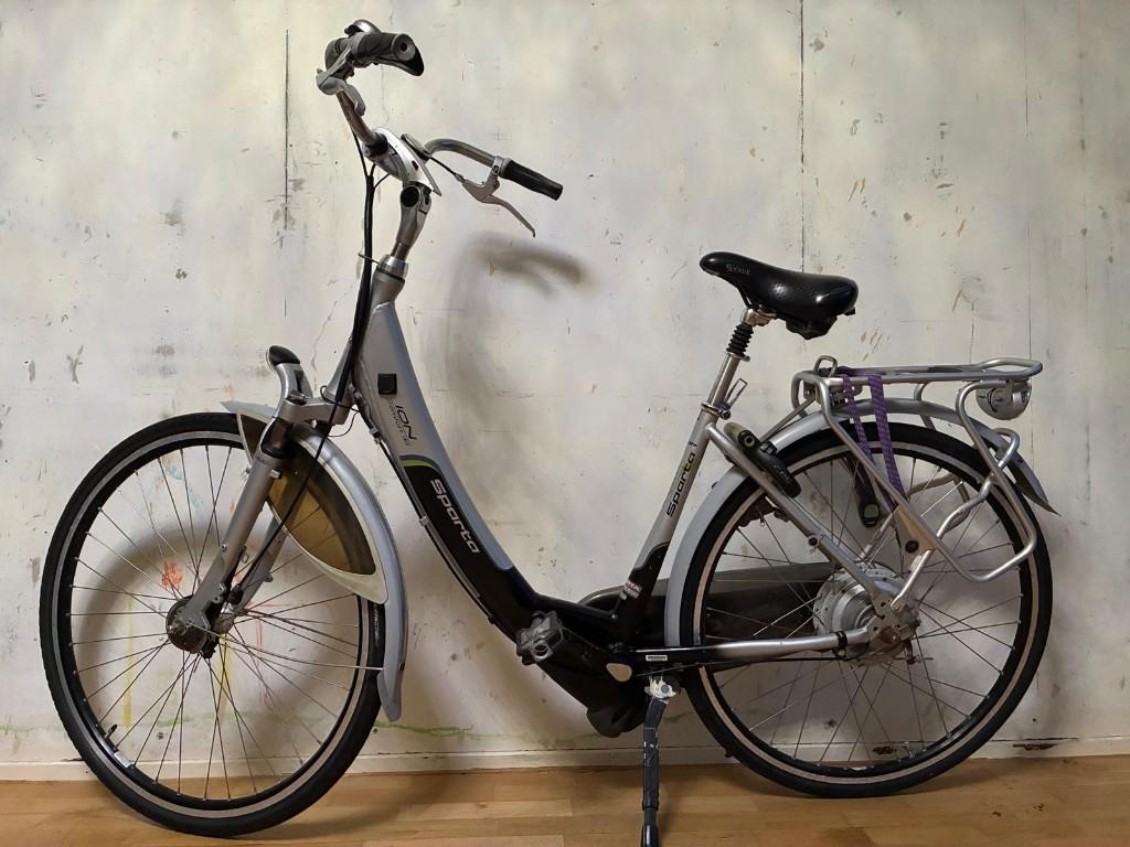 Sparta ion elektrische fiets grijs, 51 tot 55 cm, Ophalen, Gebruikt, Sparta