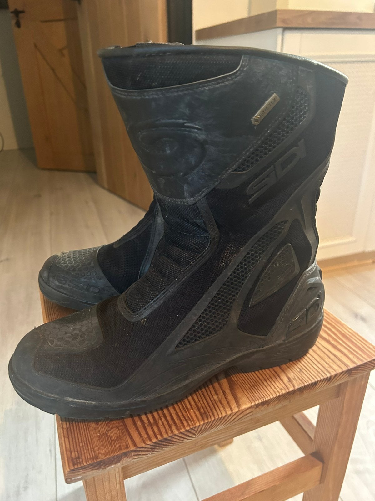 Sidi motorlaarzen maat 44 - zwart, Ophalen, Tweedehands, Heren, Laarzen
