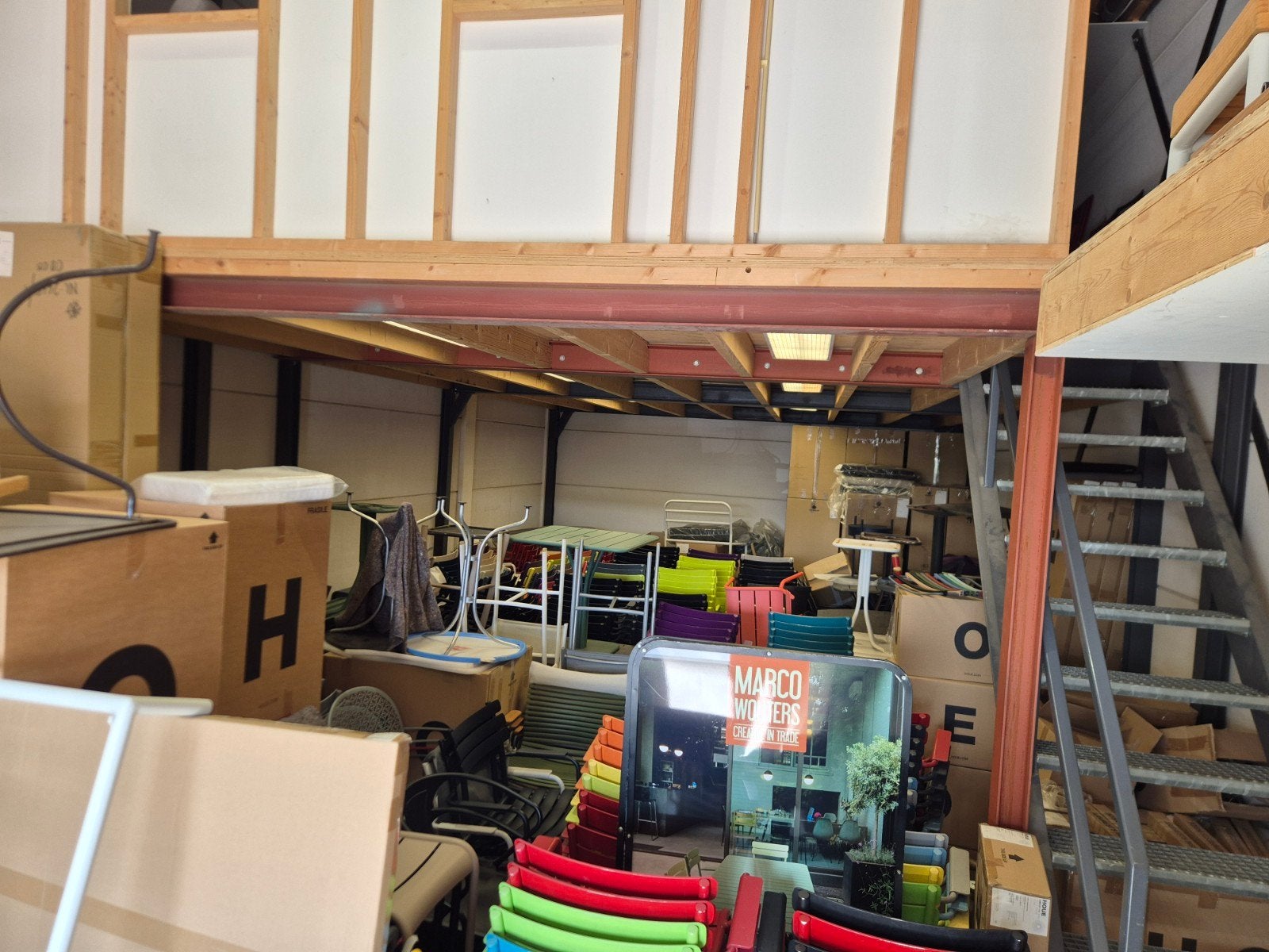 totale verhuizing leegverkoop gebruikte fermob stoelen, Ophalen