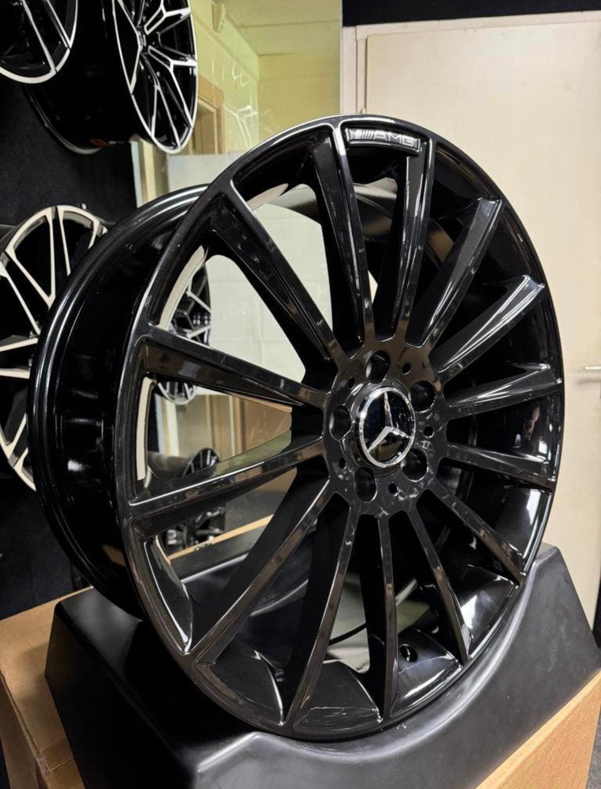 19 inch velgen voor Mercedes AMG look 5x112 A B C CLA KLASSE, Auto-onderdelen, Banden en Velgen, 19 inch, Velg(en), Nieuw, Ophalen of Verzenden