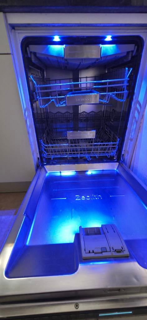Siemens IQ700 XL vaatwasser Zeolith timelight 86,5 tm 92,5cm, Ophalen, 60 cm of meer, Minder dan 10 liter, Energieklasse A of zuiniger