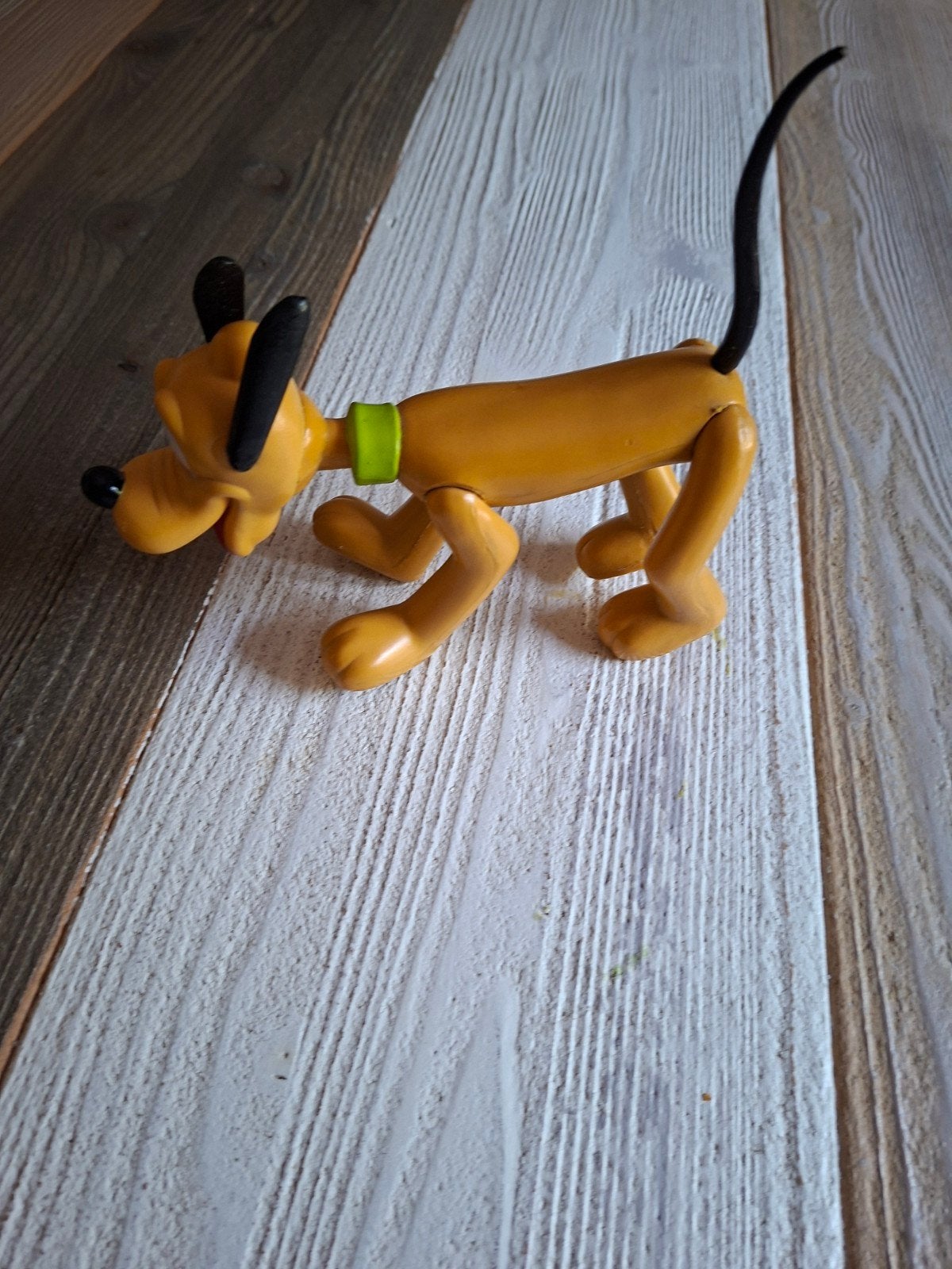Vintage Disney Pluto Beeldje - Goofy's trouwe viervoeter, Ophalen of Verzenden, Goofy of Pluto, Gebruikt, Beeldje of Figuurtje