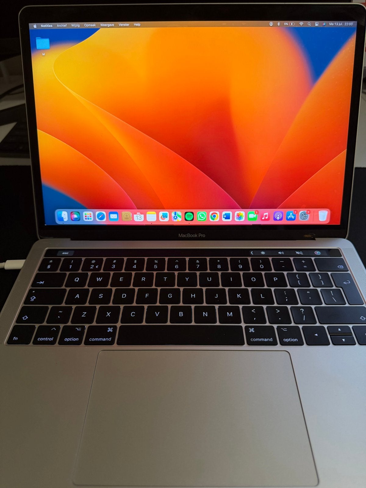 MacBook Pro 13-inch 2017 - 16GB RAM, 256GB SSD, Gebruikt, Qwerty, 13 inch, Ophalen