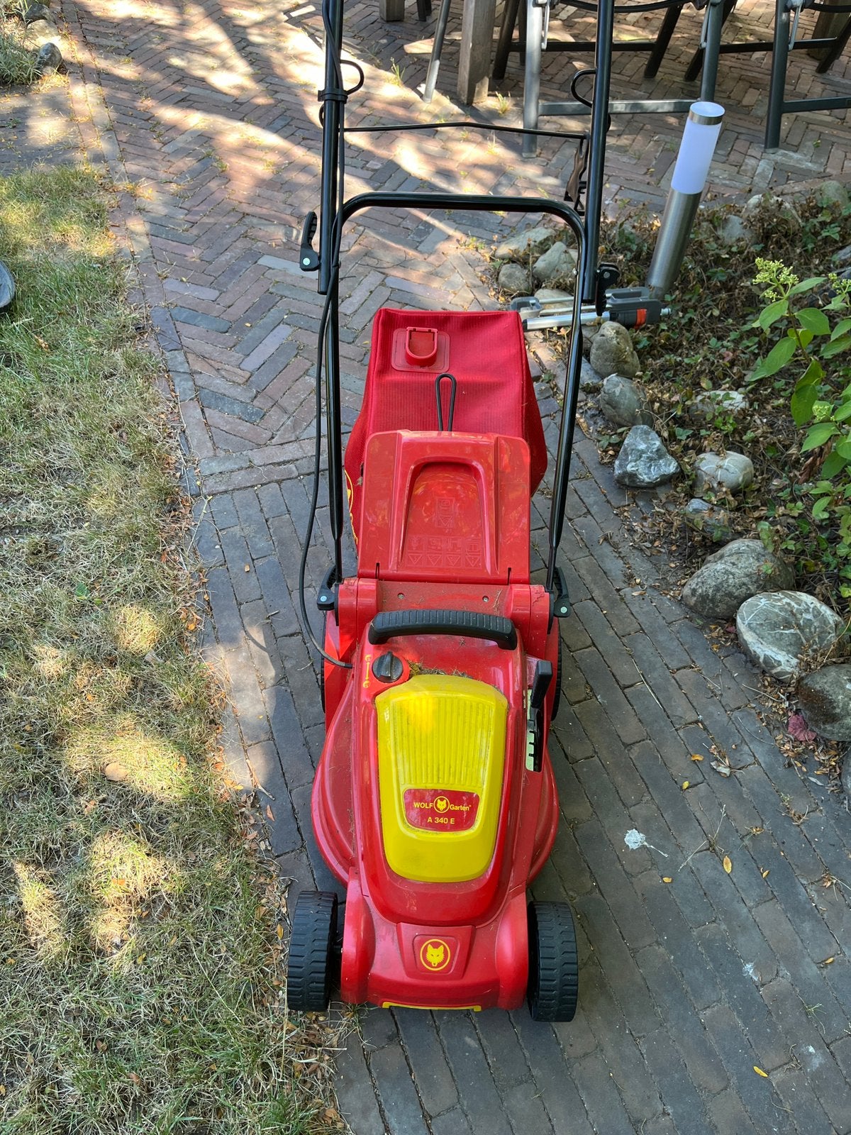 Wolf Garten Elektromaaier (combi-deal mogelijk), Tuin en Terras, Grasmaaiers, Ophalen, Elektrische grasmaaier, Zo goed als nieuw