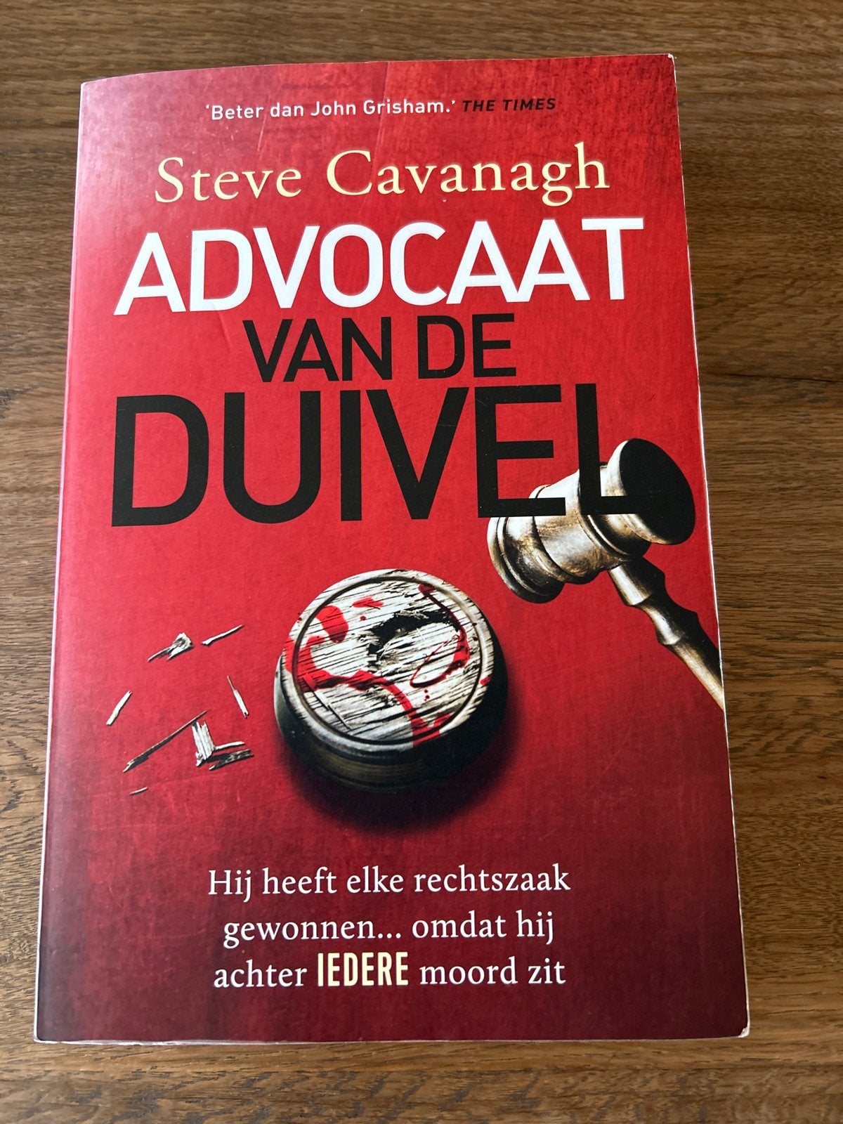 Advocaat van de Duivel - Steve Cavanagh (Thriller), Ophalen of Verzenden, Zo goed als nieuw, Nederland