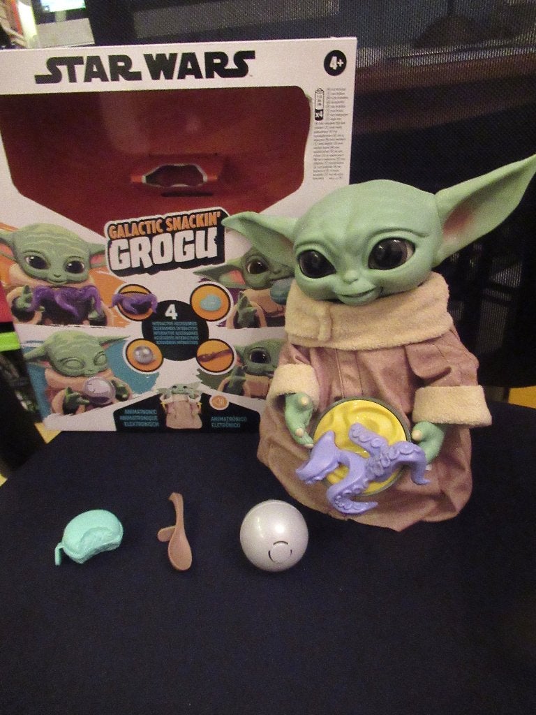 Star Wars GALACTIC SNACKIN' GROGU Mandalorian / The Child, Ophalen of Verzenden, Nieuw, Actiefiguurtje